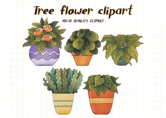 Download Tree Flower Vase Clipart - Art Collection