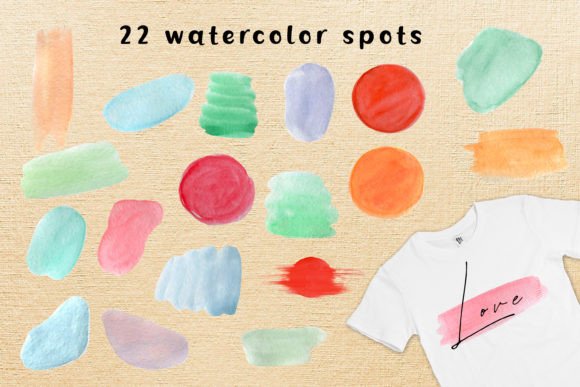 Download Watercolor Stains. Clipart Splash - Art Collection