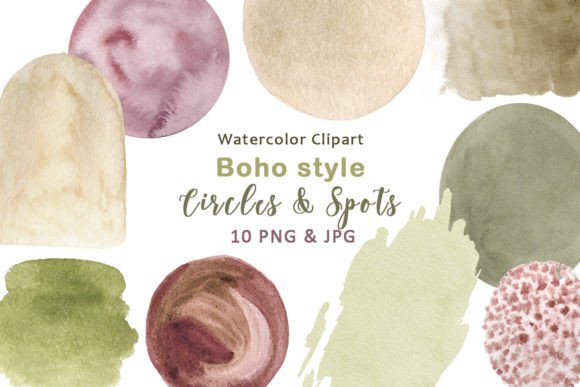 Download Spot Fill Circle Watercolor Clipart PNG - Art Collection
