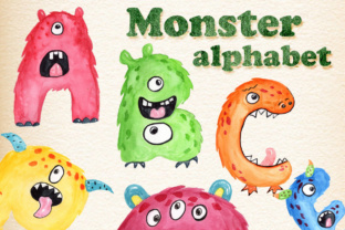 Download Monster Kids Alphabet Clipart - Art Collection