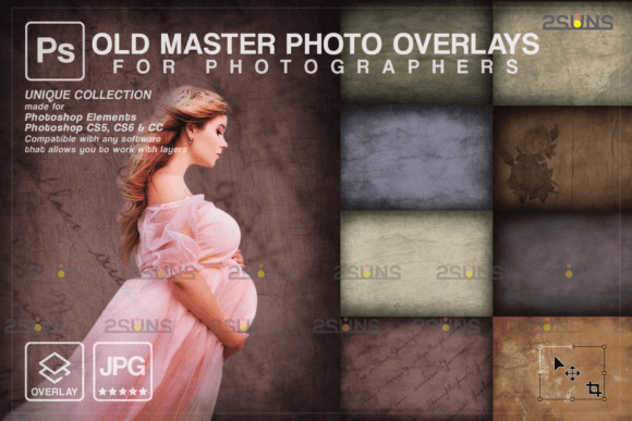 Download Fine Art Textures Photoshop Overlays Old - Art Collection