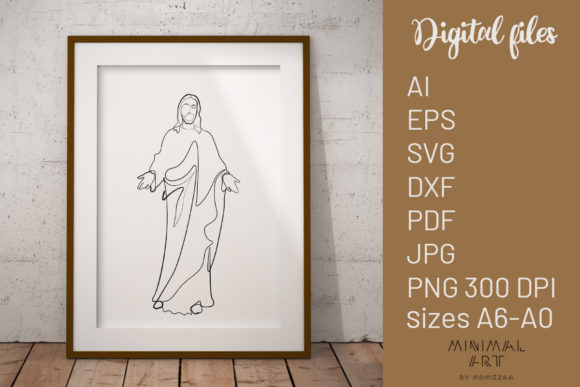 Download Wall Art Christ Jesus - Svg Art Prints - Art Collection