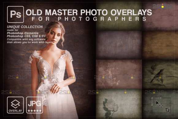 Download Fine Art Textures Photoshop Overlays Old - Art Collection