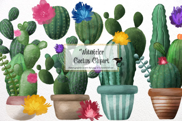 Download Watercolor Cactus Clipart - Art Collection