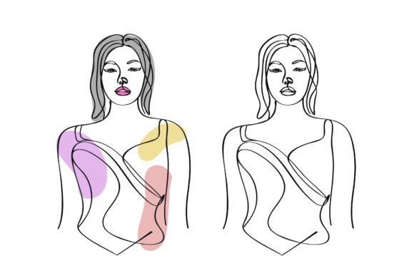 Download Woman Figure Abstract Line Art - Premium Resources