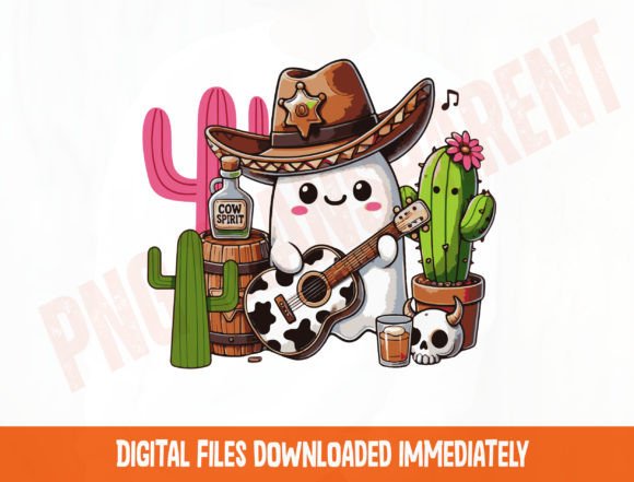 Download Western Ghost PNG, Guitar Clipart Png - Art Collection
