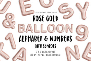 Download Rose Gold Foil Balloon Clipart - Art Collection