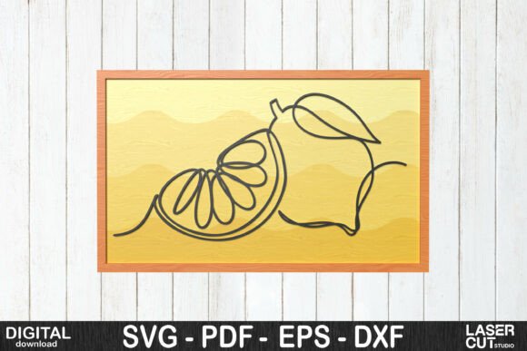 Download Lemon Line Art SVG - Art Collection