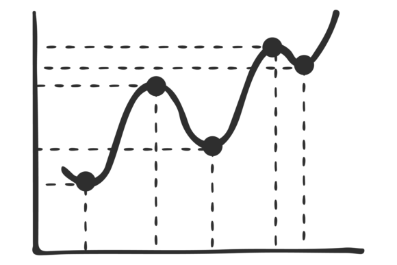 Download Smooth Line Chart Doodle. Data Diagram I - Art Collection