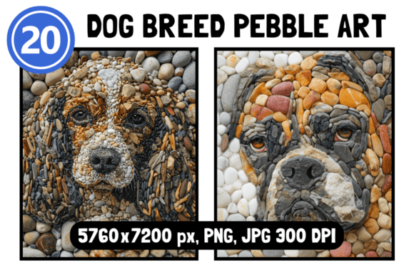 Download Dog Breed Pebble Art - Art Collection