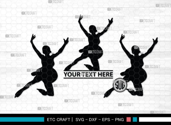 Download Woman Figure Skating SVG Monogram - Premium Resources